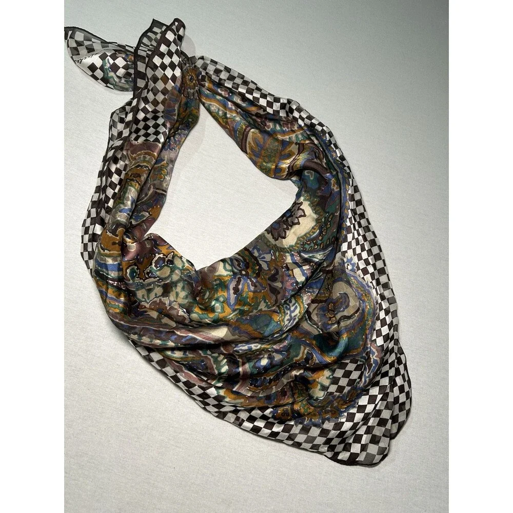 Vtg Original Christian Fischbacher Multi Color 35